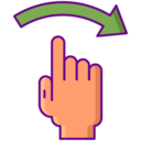 ui,touch screen,right arrow,gestures,hands and gestures,fingers,swipe right ok 